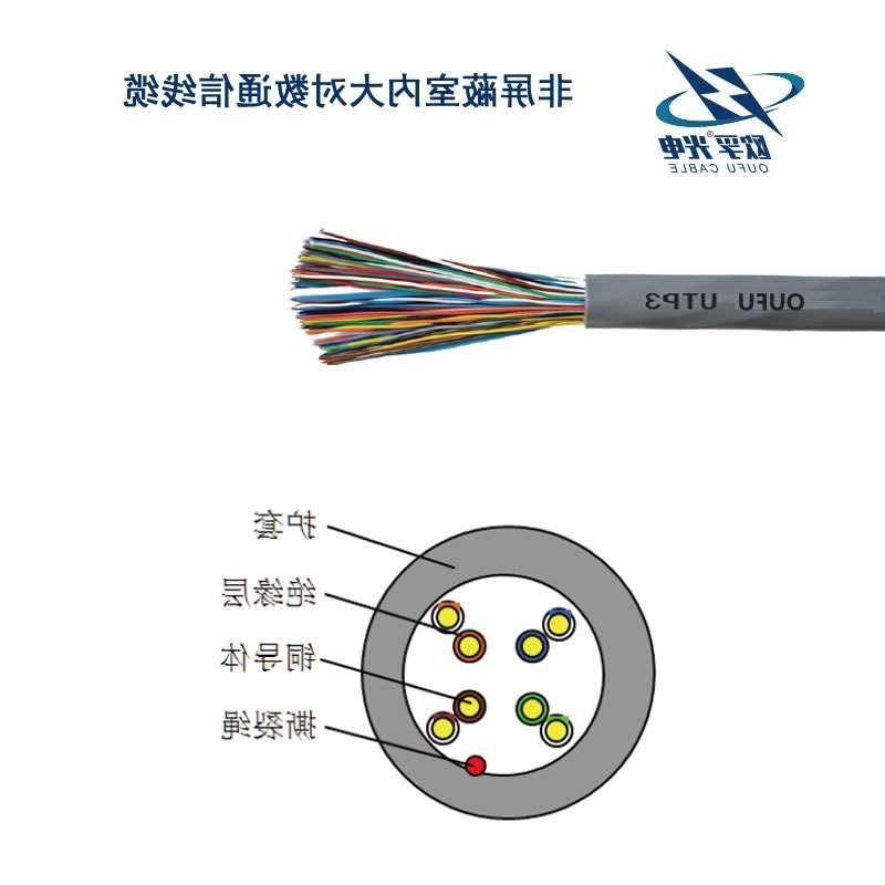扬州市U/UTP 非屏蔽大对数通信电缆