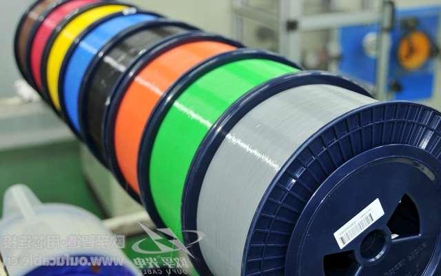 oufu欧孚光缆生产厂家光纤颜色展示